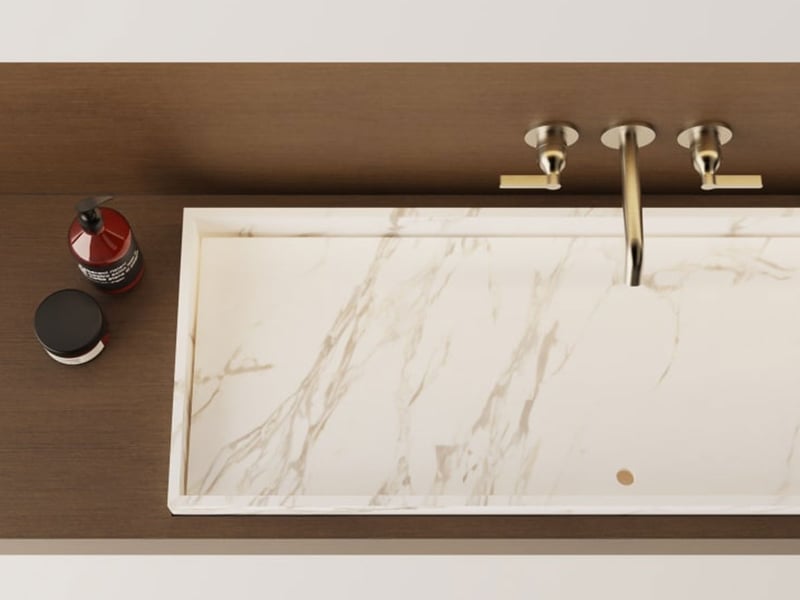 Agape 004 Lavabo a Semincasso