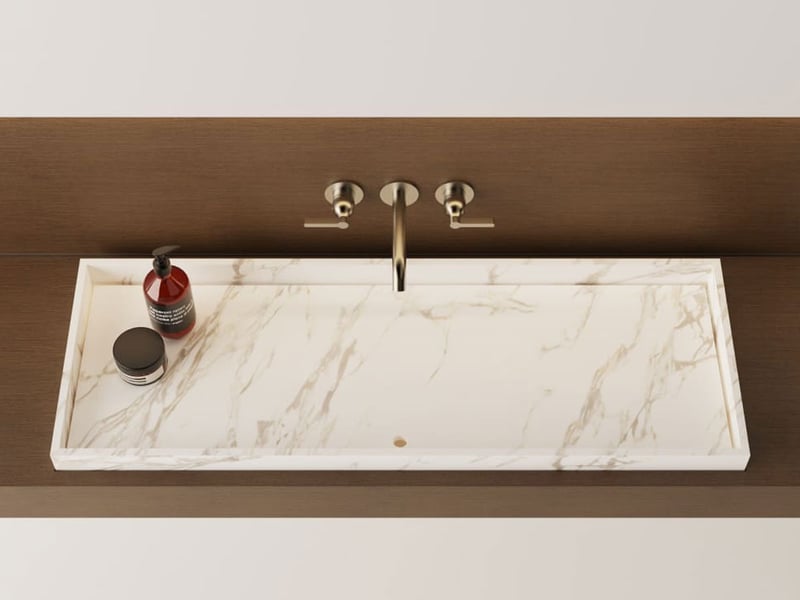 Agape 004 Lavabo a Semincasso