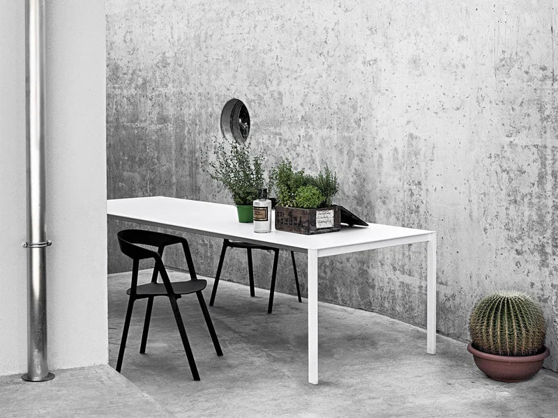 Kristalia Thin-k Tavolo Allungabile - Bianco