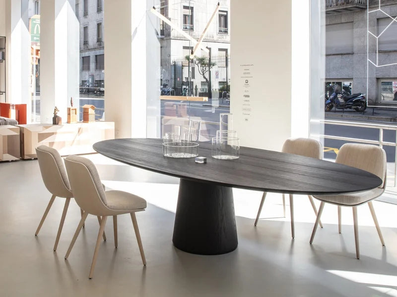 Porro Nid Sedia - Gambe in legno