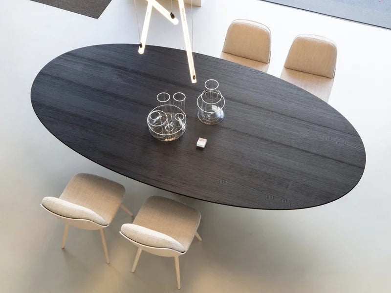 Porro Nid Sedia - Gambe in legno