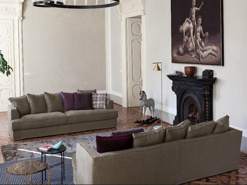 Flexteam Albert Gold Divano