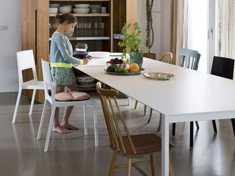 Kristalia Thin-k Tavolo Allungabile - Bianco