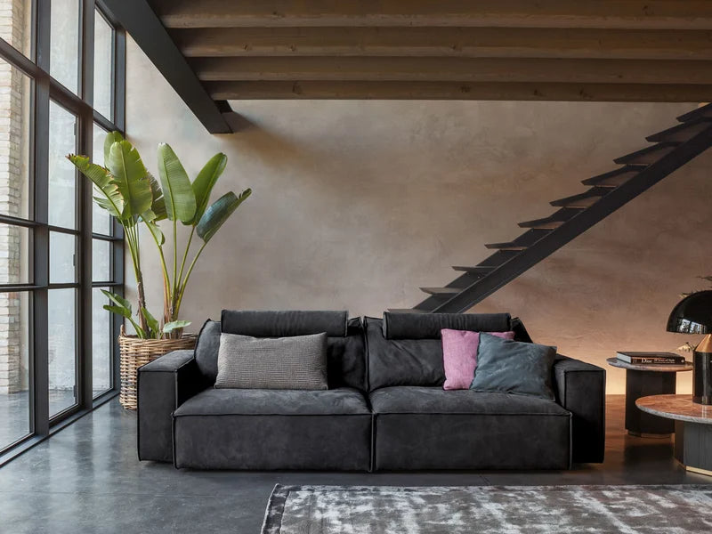 Flexteam Gravity Divano 275 - Camoscio 626