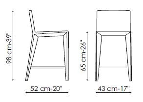 Bonaldo Filly up too Sgabello
