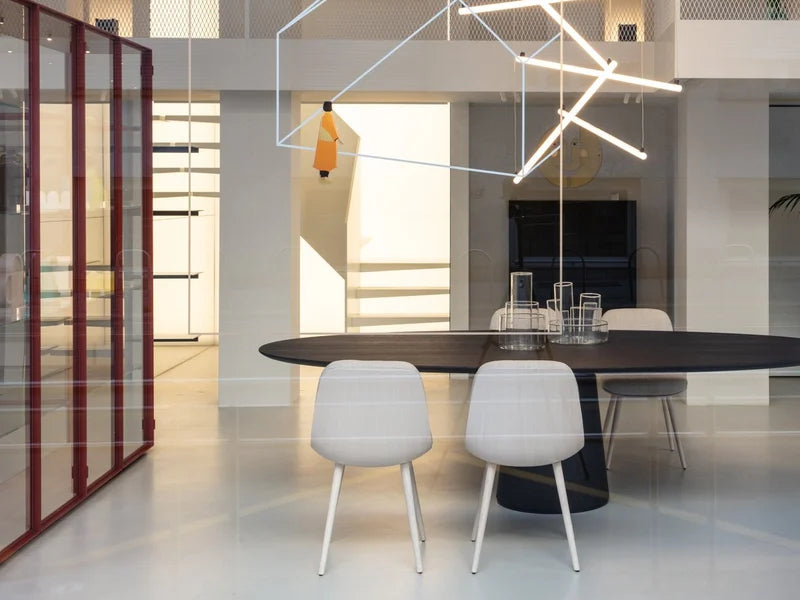 Porro Nid Sedia - Gambe in legno