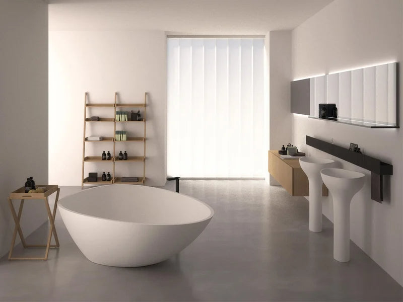 Agape Drop Vasca da Bagno - Bianco