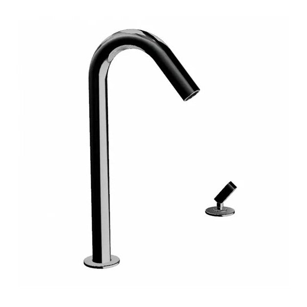 Agape Square Rubinetto da Piano per Lavabo e Miscelatore Joystick