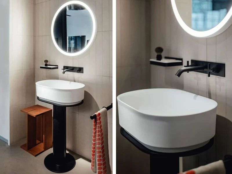 Agape Immersion Lavabo a Colonna