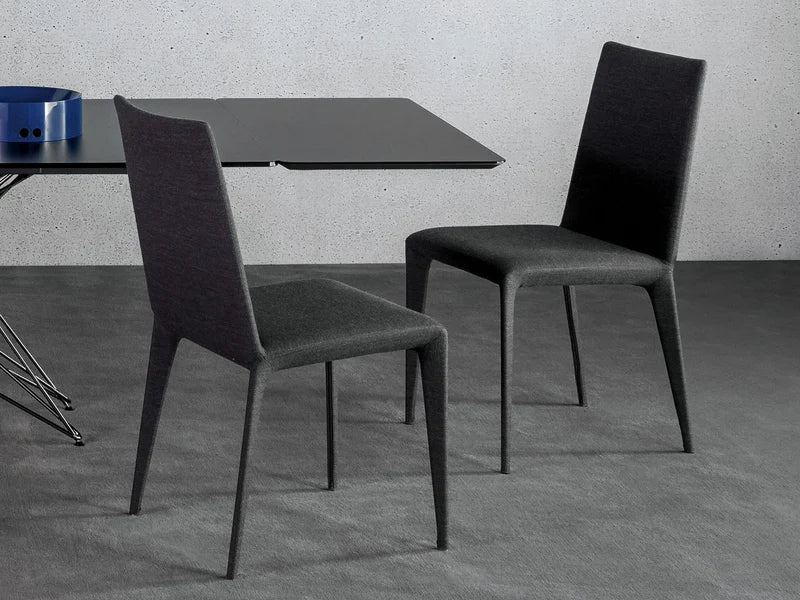 Bonaldo Filly Up Sedia - DT67 Cuoio Nero