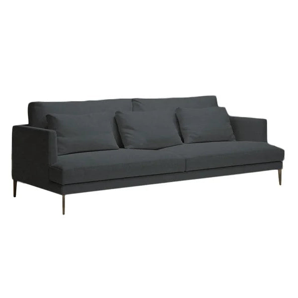 Paraiso 245 - Divano 2 sedute / Piedi Antracite / Rivestimento Cat.800 - 8D54