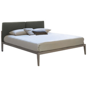 Bonaldo Moglie e Marito Letto Matrimoniale - Antracite/Tortora - Velluto 9B05 - 160x200 | Il mio negozio