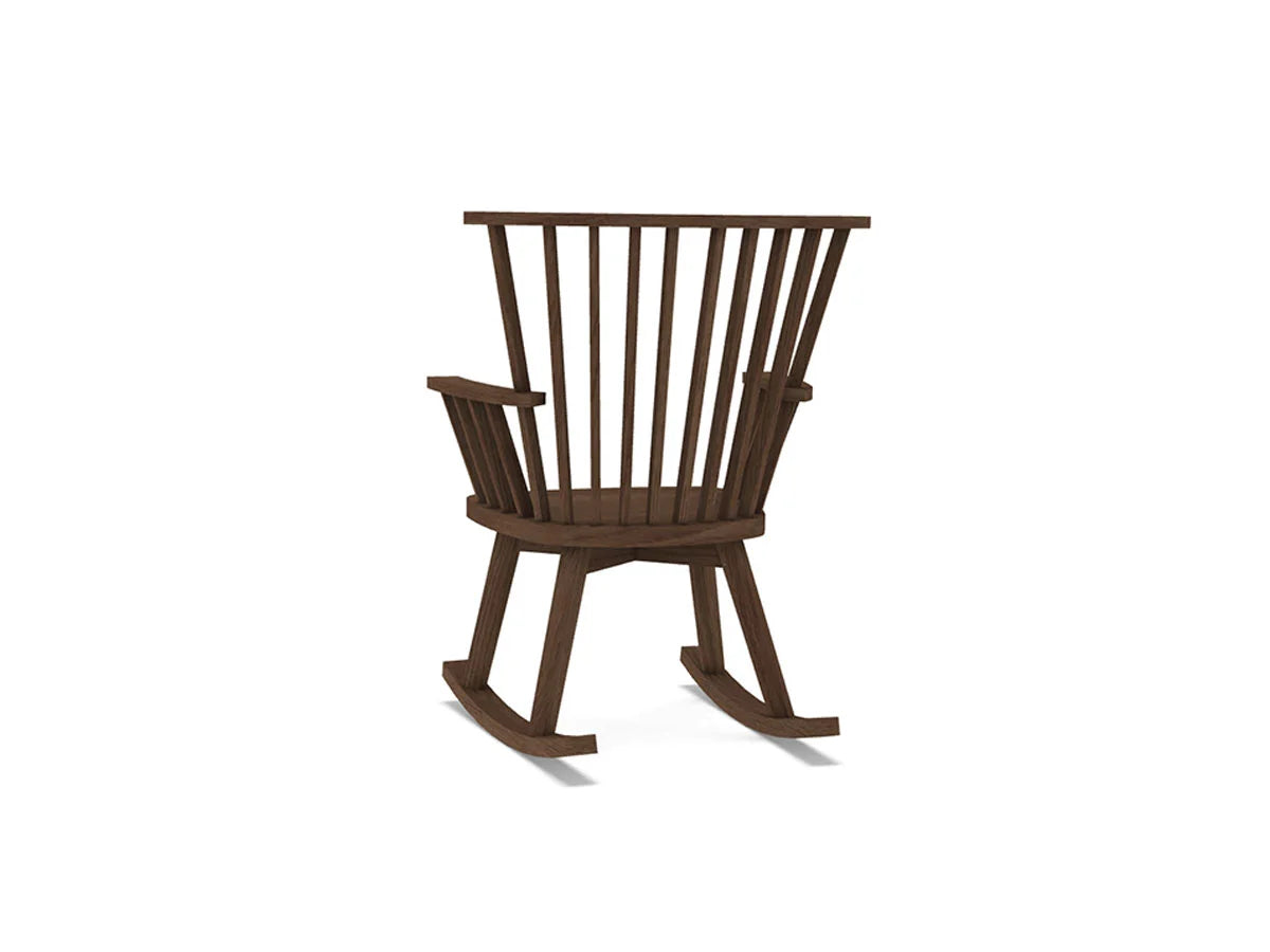 Gervasoni Gray 29 Sedia a Dondolo - Noce Canaletto | Il mio negozio