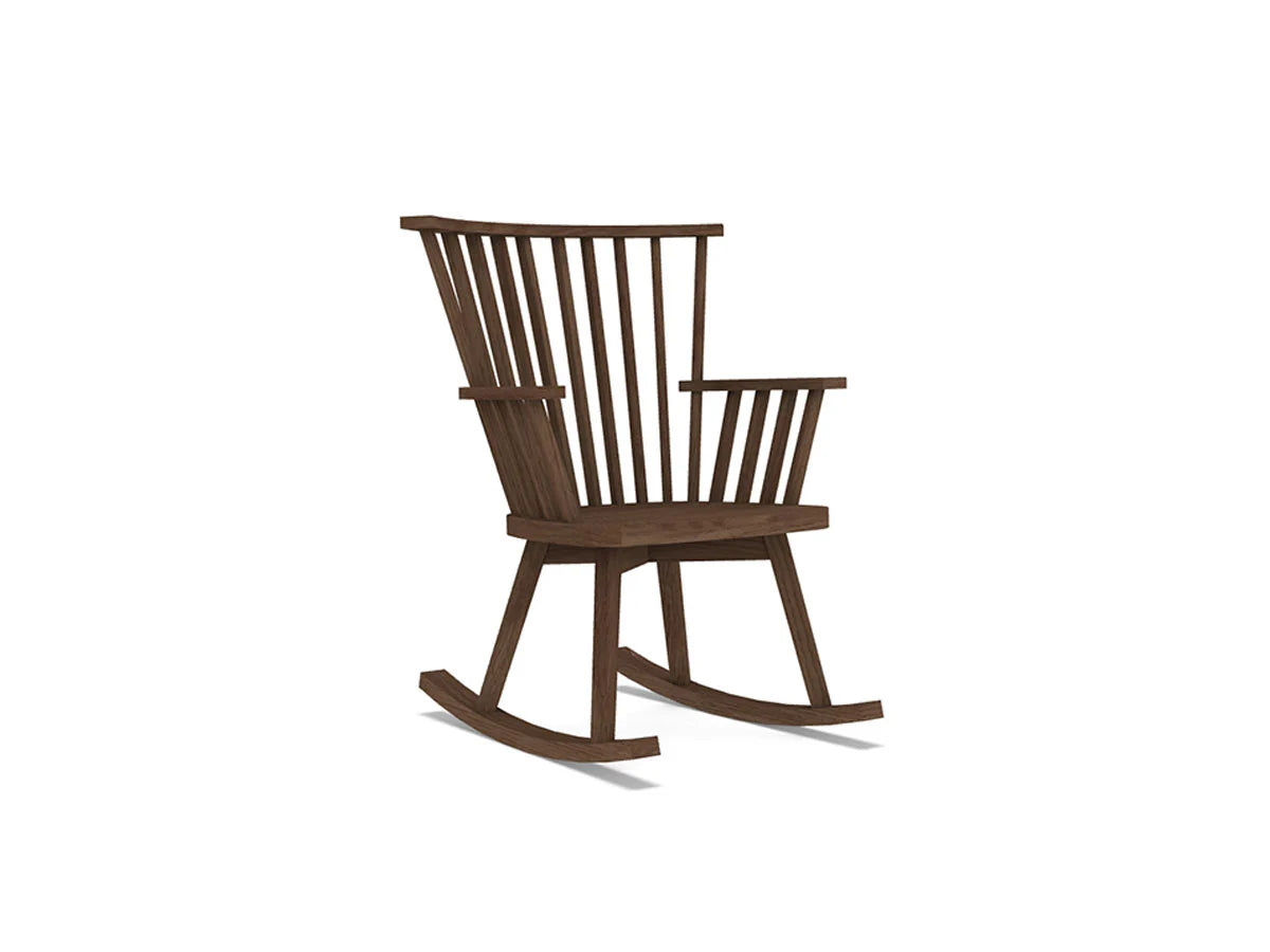 Gervasoni Gray 29 Sedia a Dondolo - Noce Canaletto | Il mio negozio