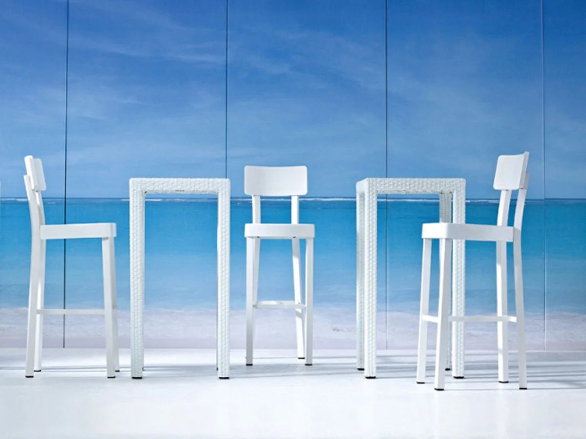 Gervasoni InOut 28 W Stool - White | Il mio negozio