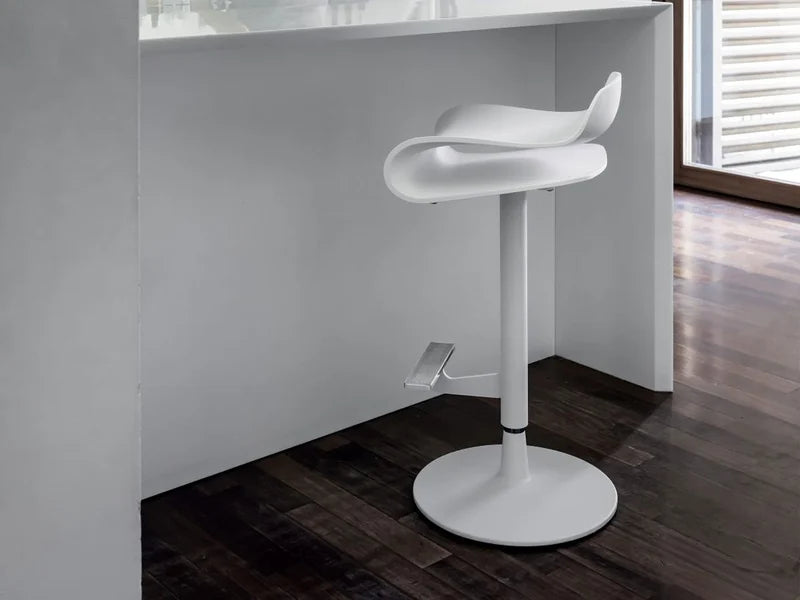 Kristalia BCN Sgabello Altezza Regolabile - Base Colorata