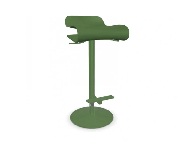 Kristalia BCN Sgabello Altezza Regolabile - Base Colorata