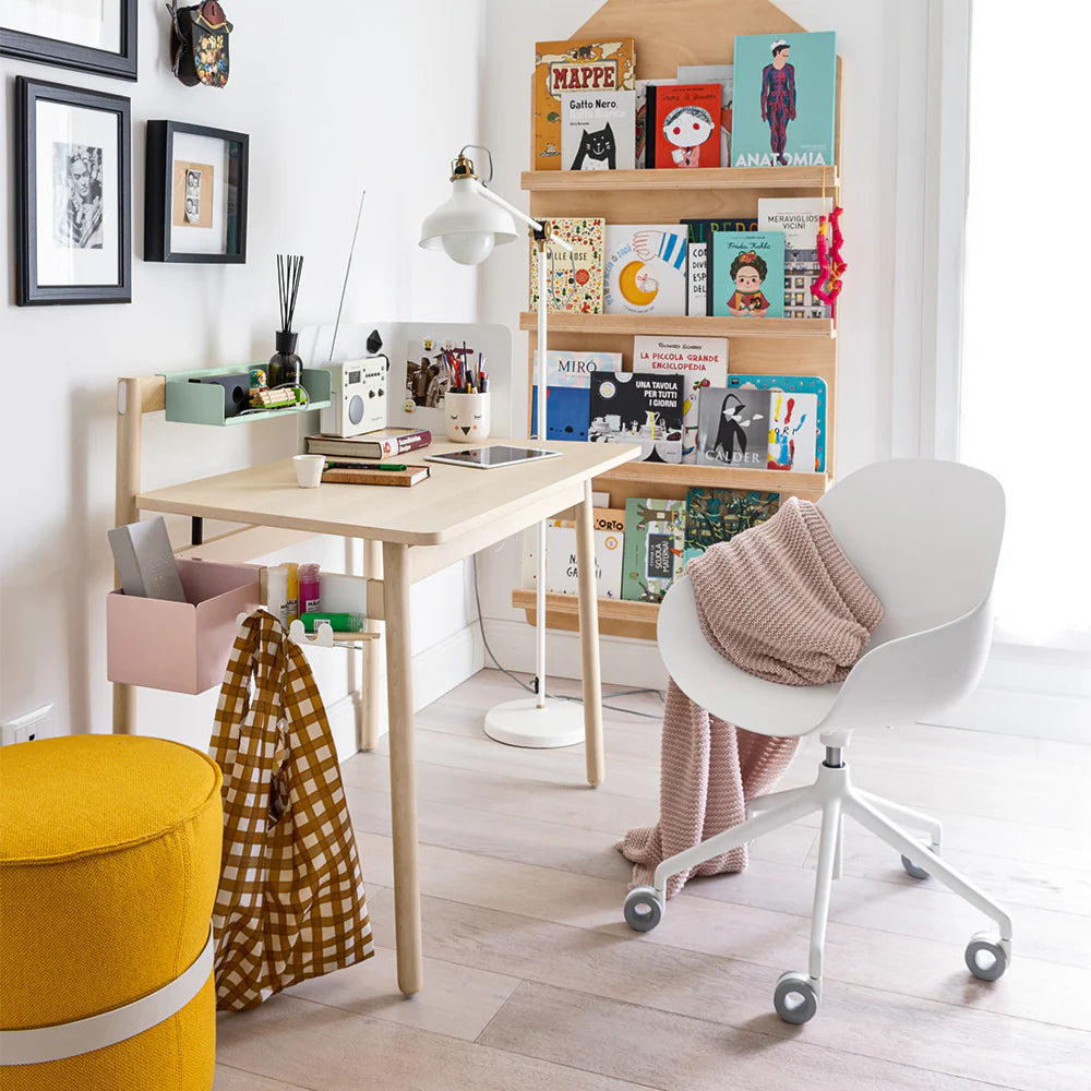 Poltroncina Academy Home-Office – Design Girevole con Seduta in Polipropilene Riciclato