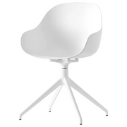 Poltroncina Academy – Seduta in Polipropilene Riciclato con Basamento Girevole e Ritorno Automatico