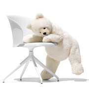 Poltroncina TUKA Girevole – Base in Alluminio e Design Moderno per Ufficio o Sala da Pranzo