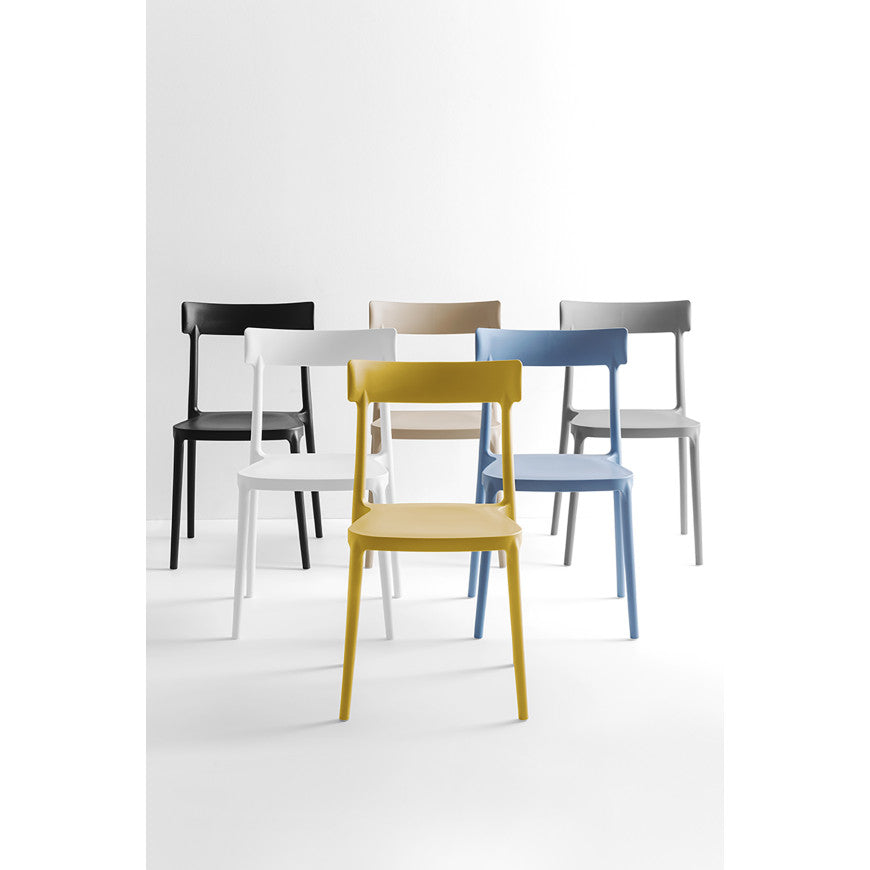 Abitarearreda Sedia Argo da giardino in polipropilene Connubia | Il mio negozio