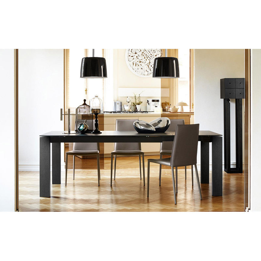 Abitarearreda Sedia Boheme moderna in cuoio Connubia | Il mio negozio