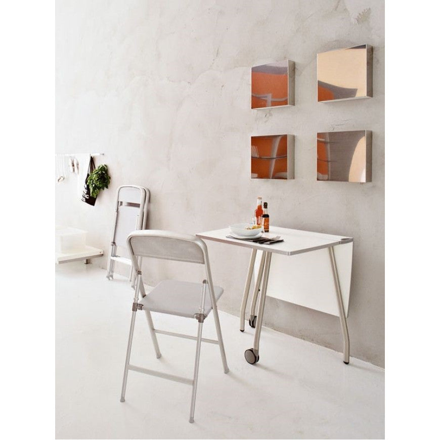 Abitarearreda Sedia Alu pieghevole in alluminio Connubia | Il mio negozio