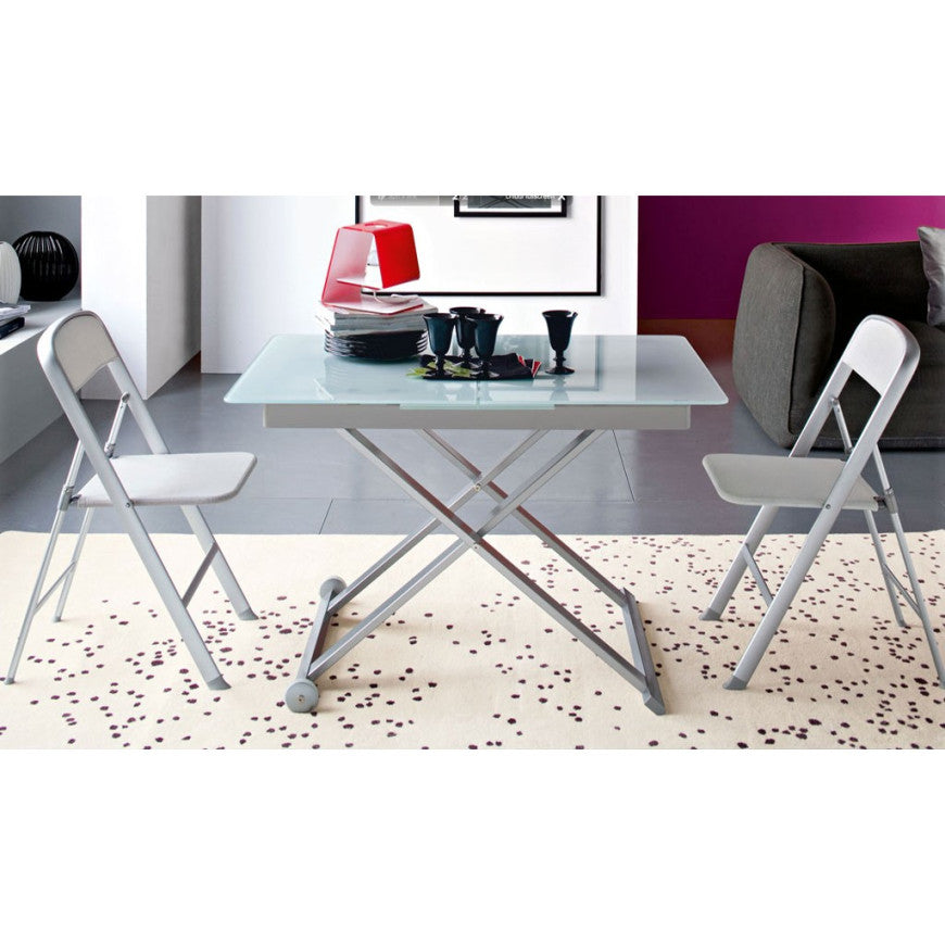 Abitarearreda Sedia Alu pieghevole in alluminio Connubia | Il mio negozio