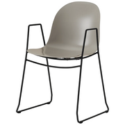 Sedia ACADEMY – Metallo, Impilabile con Accessori, Seduta Personalizzabile