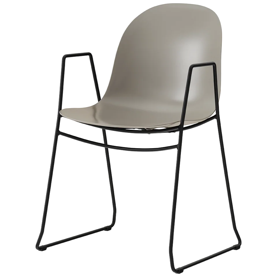 Sedia ACADEMY – Metallo, Impilabile con Accessori per Casa e Ufficio