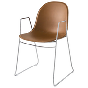 Sedia ACADEMY – Metallo, Impilabile con Accessori per Casa e Ufficio