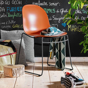 Sedia ACADEMY – Metallo, Scocca Colorata e Impilabile fino a 15 Sedie