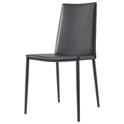 Sedia Boheme – Metallo e Cuoio Rigenerato, Design Elegante e Raffinato