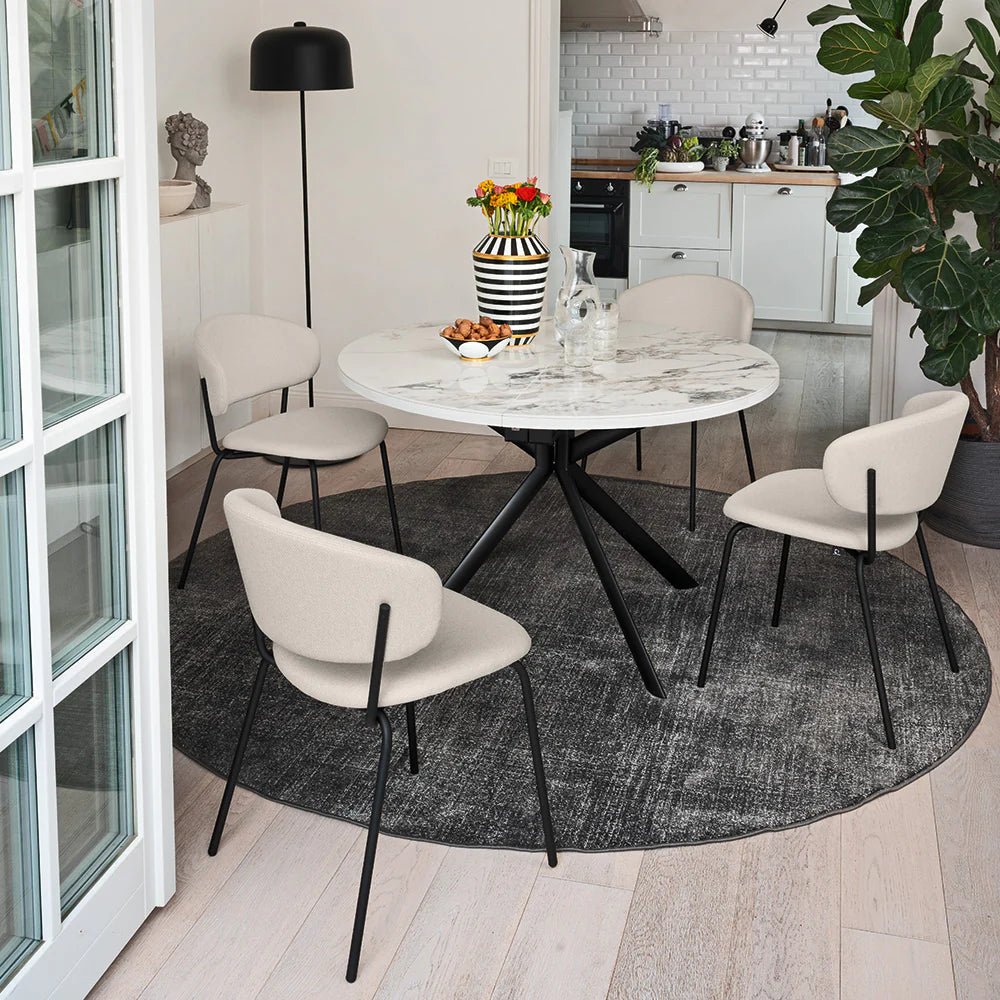 Sedia Desy – Design Anni ’50 con Struttura a Tubi Sovrapposti