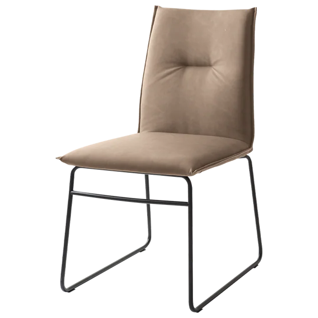 Sedia MAYA – Struttura in Tubo Metallico con Scocca in Tessuto