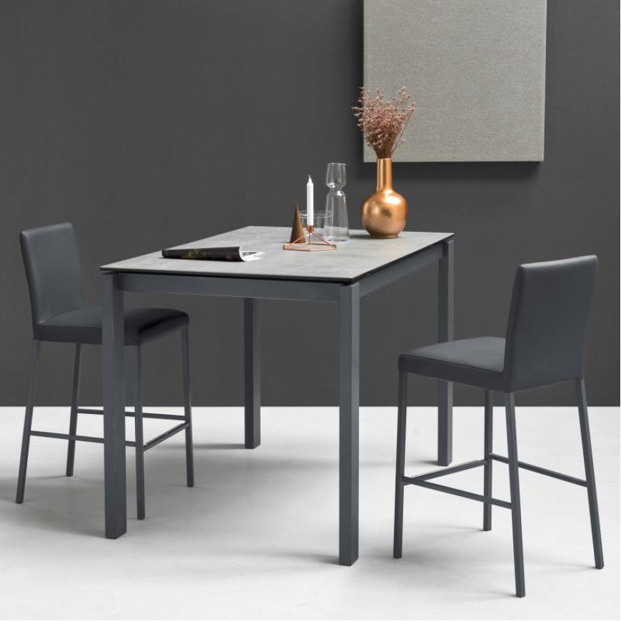 Abitarearreda Sgabello Garda Ecopelle Connubia | Il mio negozio