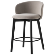 Sgabello TUKA – Comfort e Design con Gambe in Legno