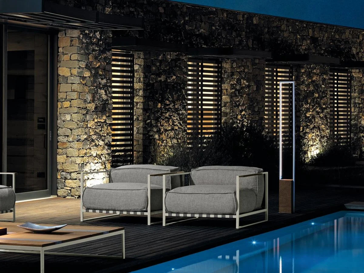 Talenti Casilda Lampada da Terra Ricaricabile da Esterno - L - 3