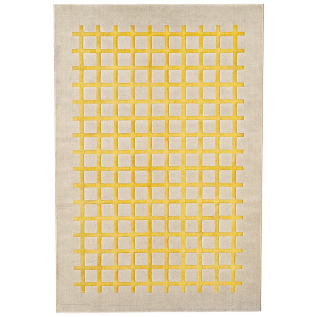 Tappeto Tartan a Quadretti – Morbido, Tessuto a Macchina in Polipropilene/Poliestere