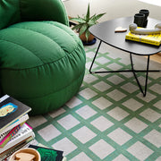 Tappeto Tartan a Quadretti – Morbido, Tessuto in Polipropilene e Poliestere