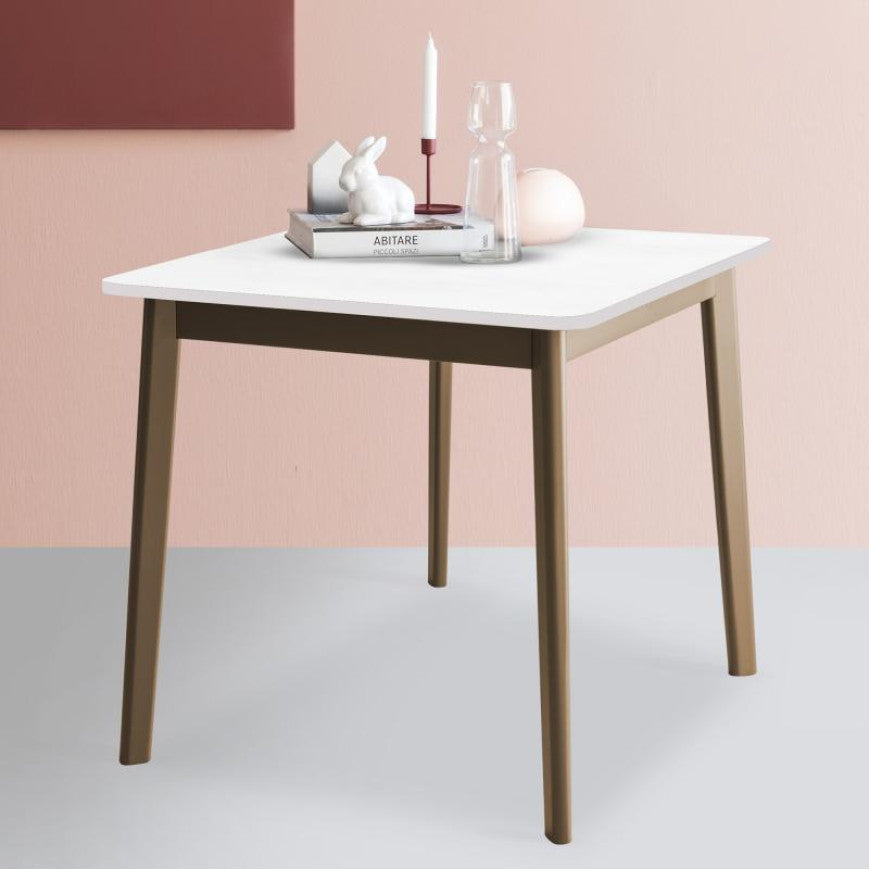 Abitarearreda Tavolo Dine quadrato con allunga centrale a libro Connubia | Il mio negozio