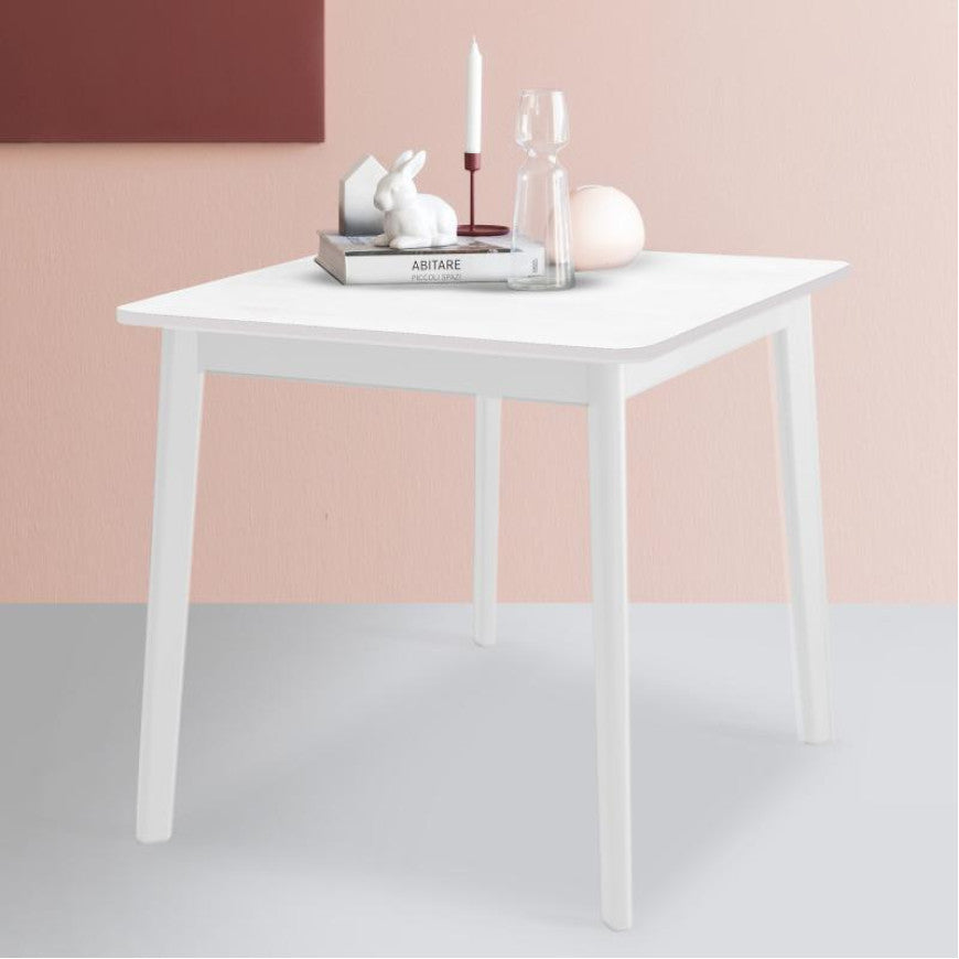 Abitarearreda Tavolo Dine quadrato con allunga centrale a libro Connubia | Il mio negozio