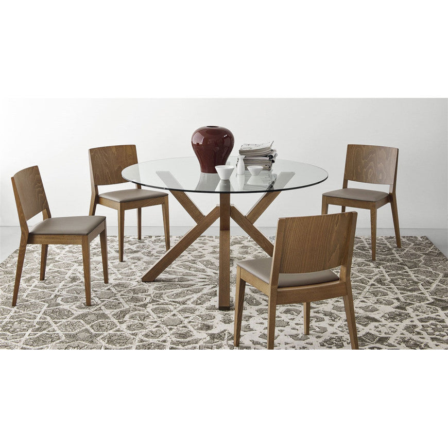 Abitarearreda Tavolo Mikado in vetro Connubia | Il mio negozio