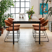 Tavolo Allungabile EMINENCE FAST di Connubia – Eleganza Moderna con Piano in Ceramica