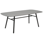 Tavolo Fisso YO! da Esterno – Struttura in Alluminio e Piano in HPL, Ceramica o Eco-stone