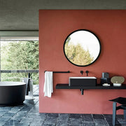 Agape Constellation Specchio Orizzontale - Marmo di Carrara