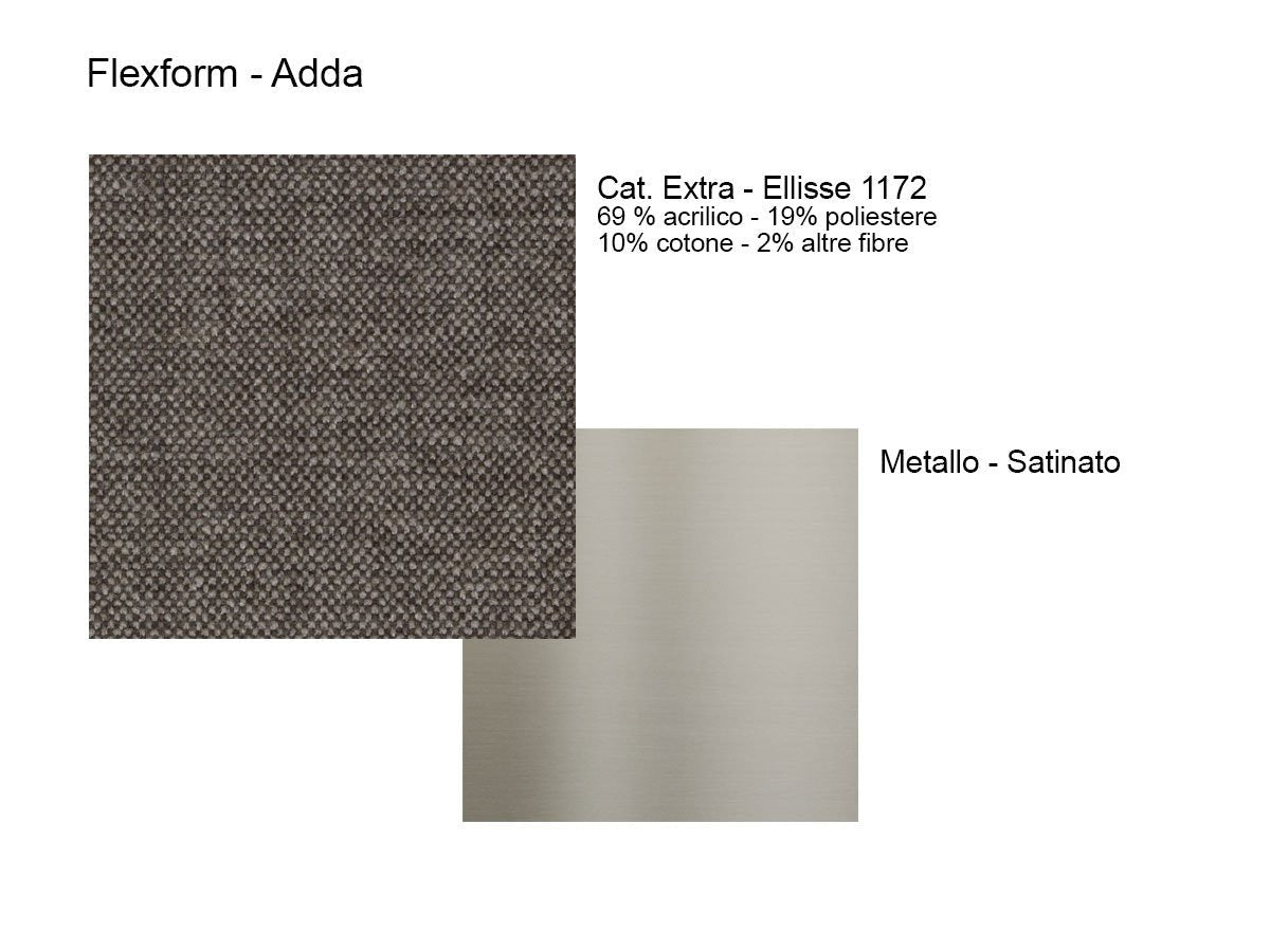 Flexform Adda Divano 3 Posti – Ellisse 1172 | Il mio negozio