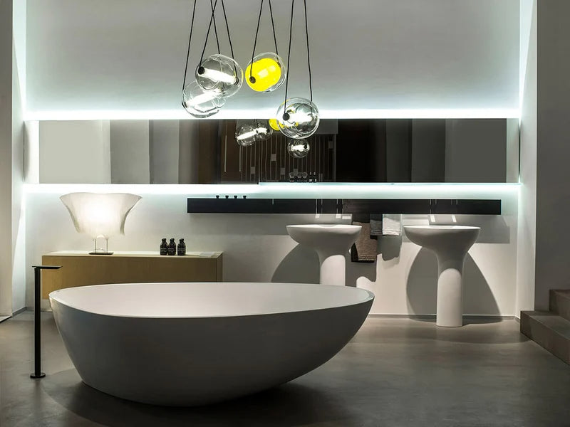 Agape Drop Vasca da Bagno - Bianco