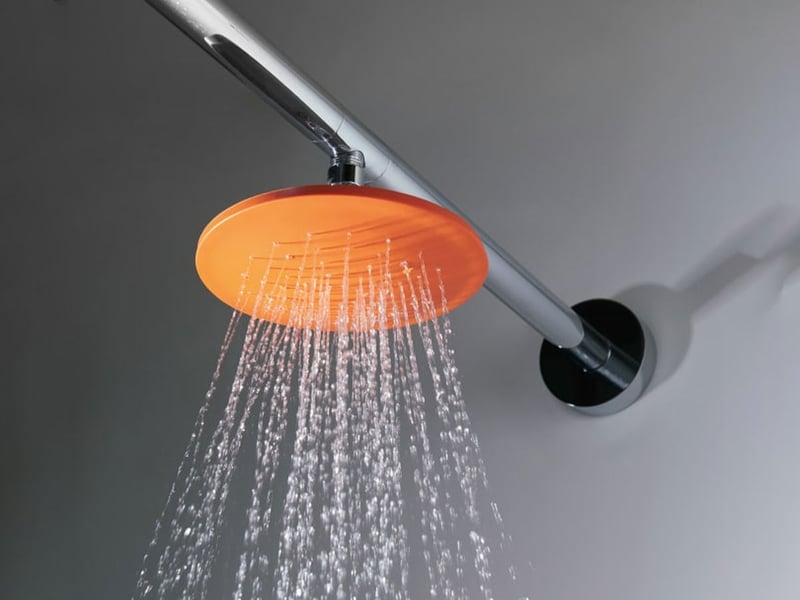 Agape Supporto Flat DX - Elemento Lineare con Attacco per Soffione