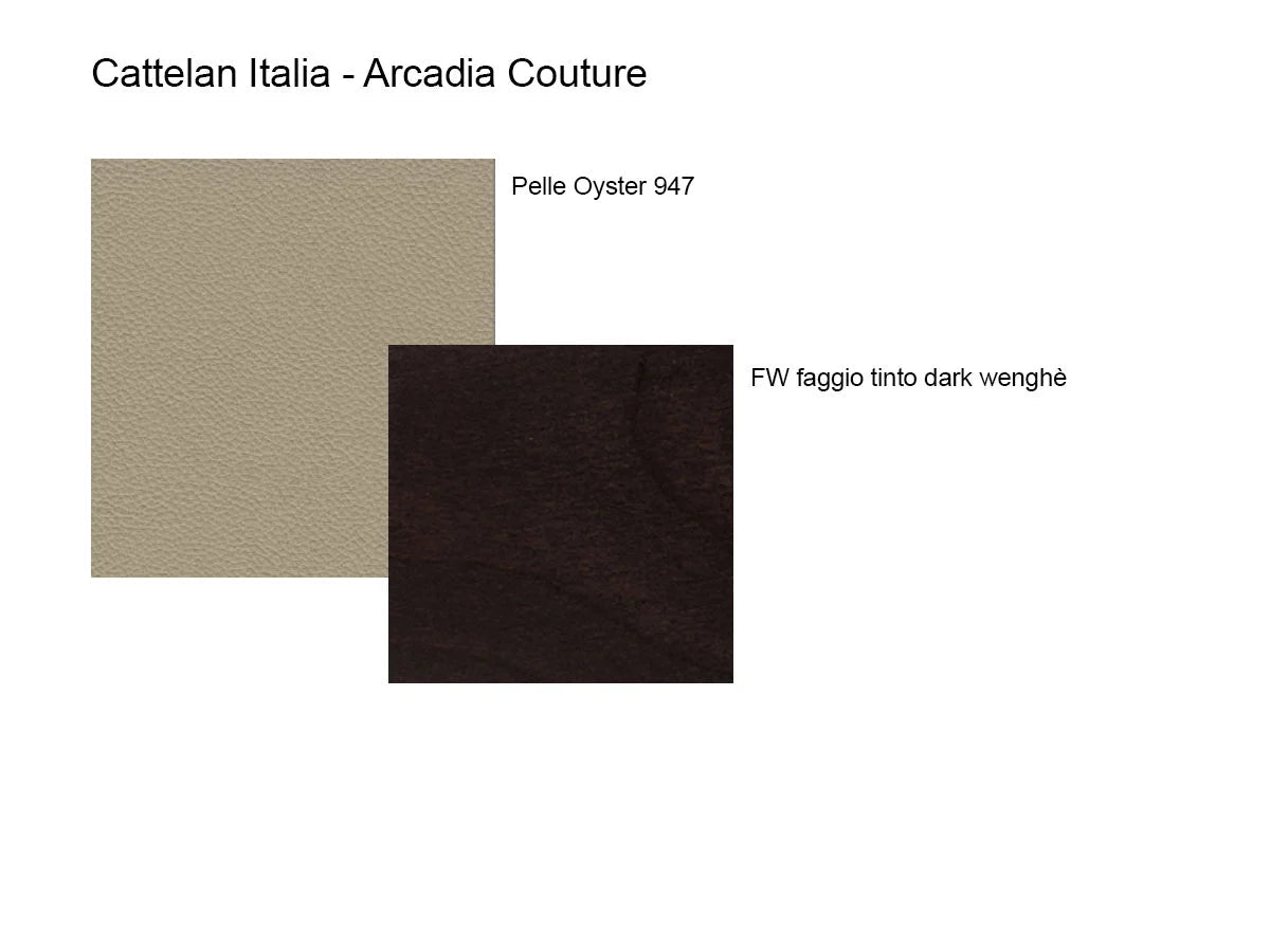Cattelan Italia Arcadia Couture Sgabello - Pelle 947 / FW | Il mio negozio